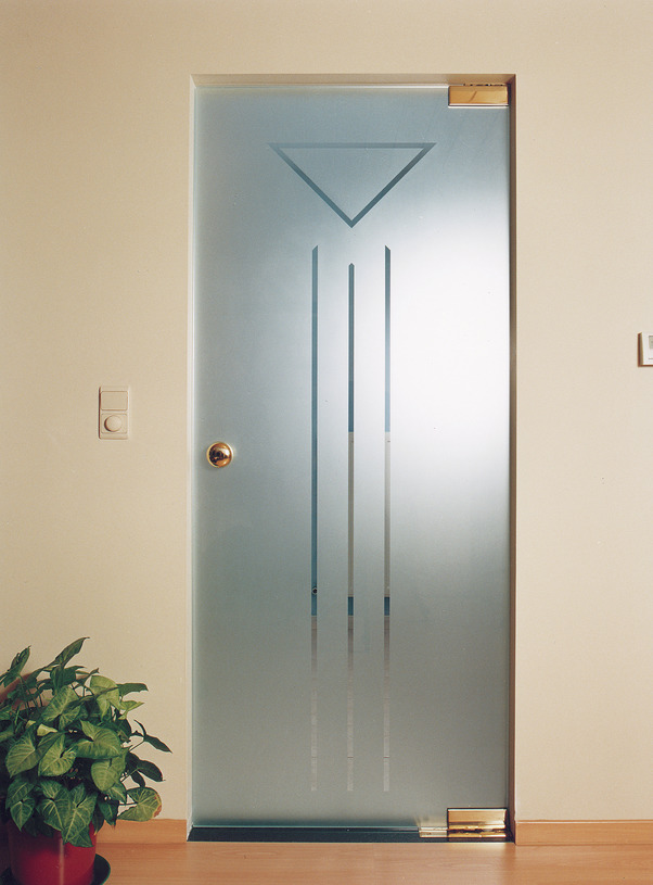 sklenené dvere